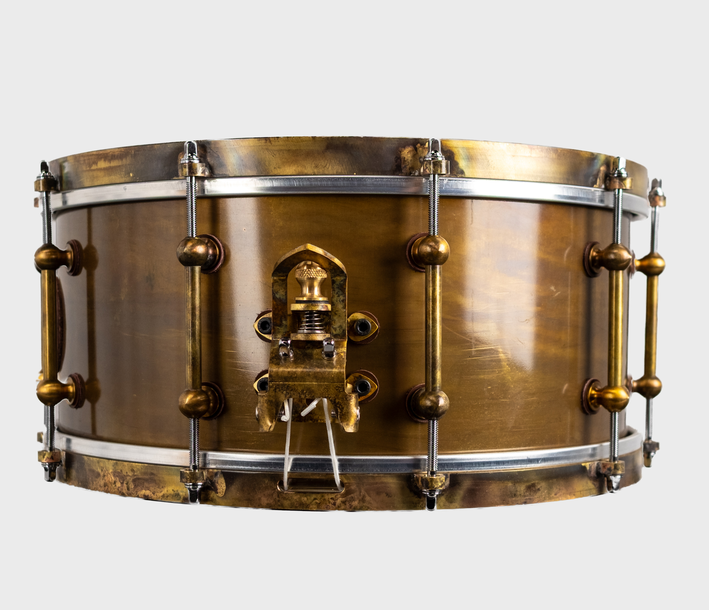 Ebenor Percussion 14" x 6.5" Antique Brass Snare Drum