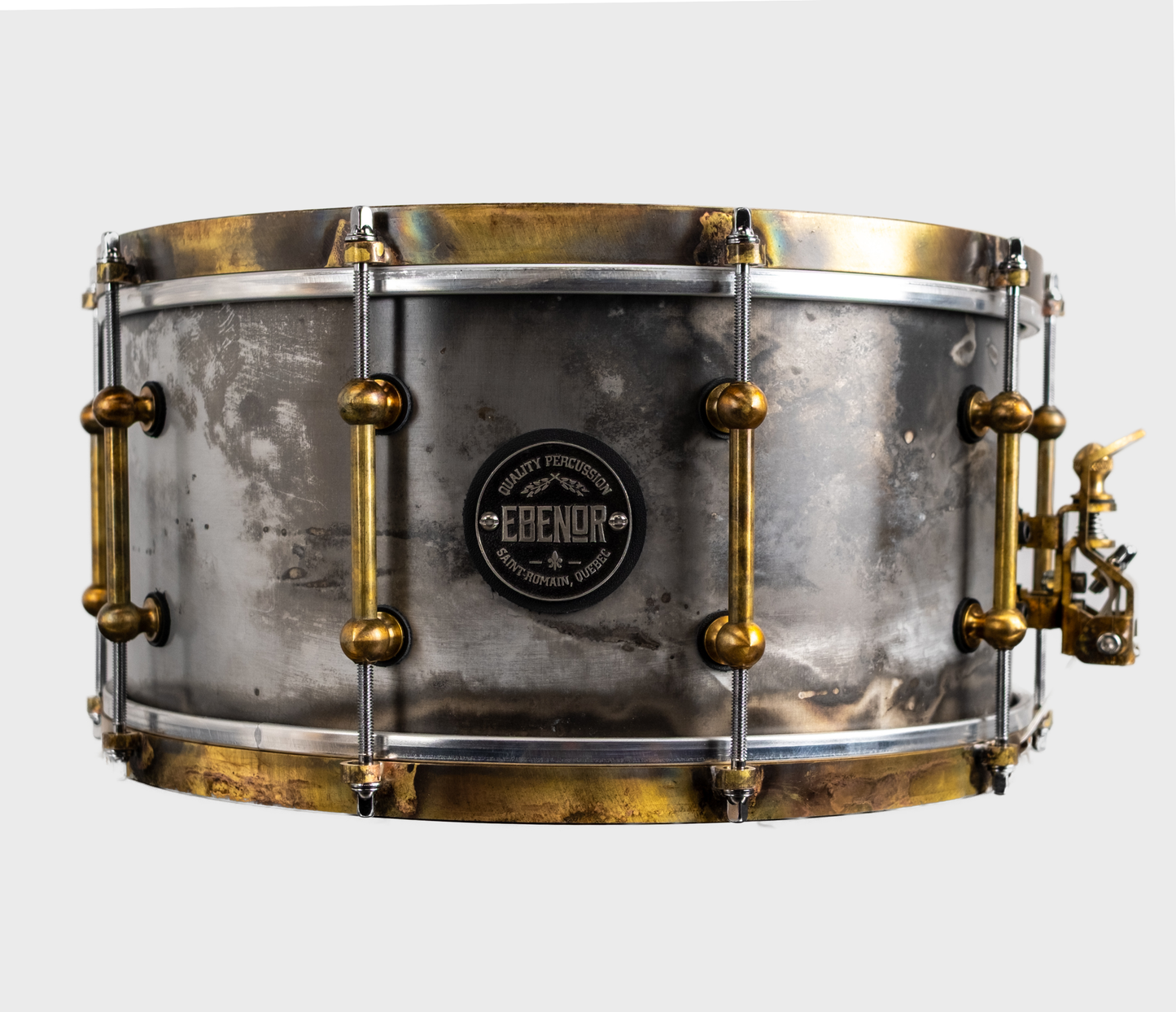 Ebenor Percussion 14" x 7" Heavy Feather Aluminium Snare Drum