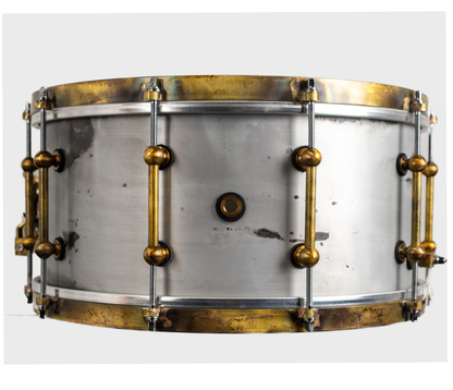 Ebenor Percussion 14" x 7" Heavy Feather Aluminium Snare Drum