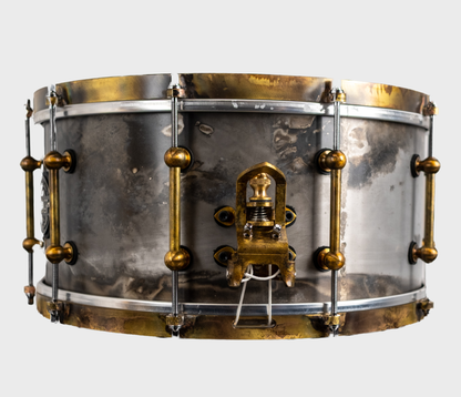 Ebenor Percussion 14" x 7" Heavy Feather Aluminium Snare Drum