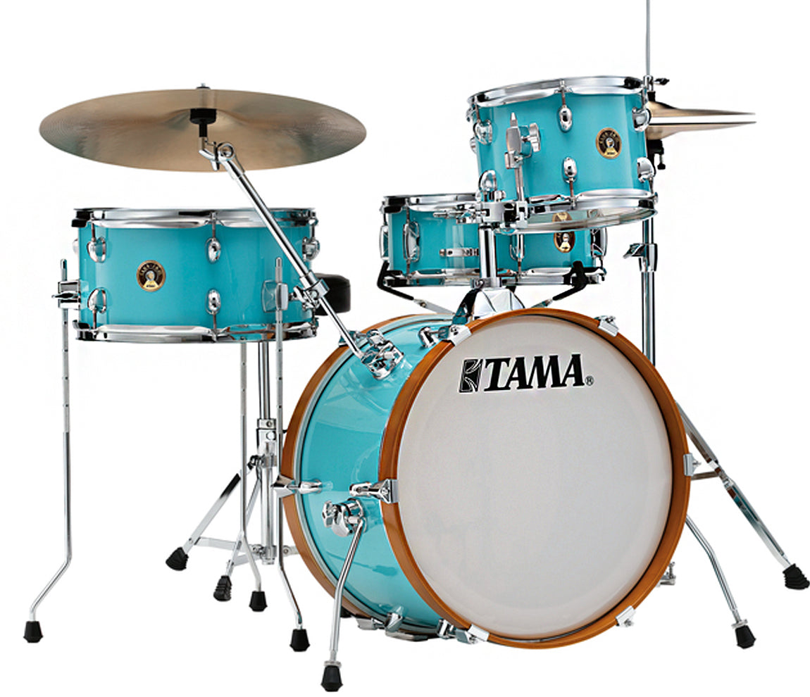 TAMA Compact Club Jam 18" 4-piece Shell Pack in Aqua Blue