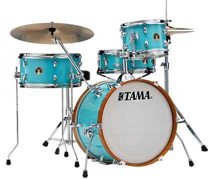 TAMA Compact Club Jam 18" 4-piece Shell Pack in Aqua Blue w/Hardware