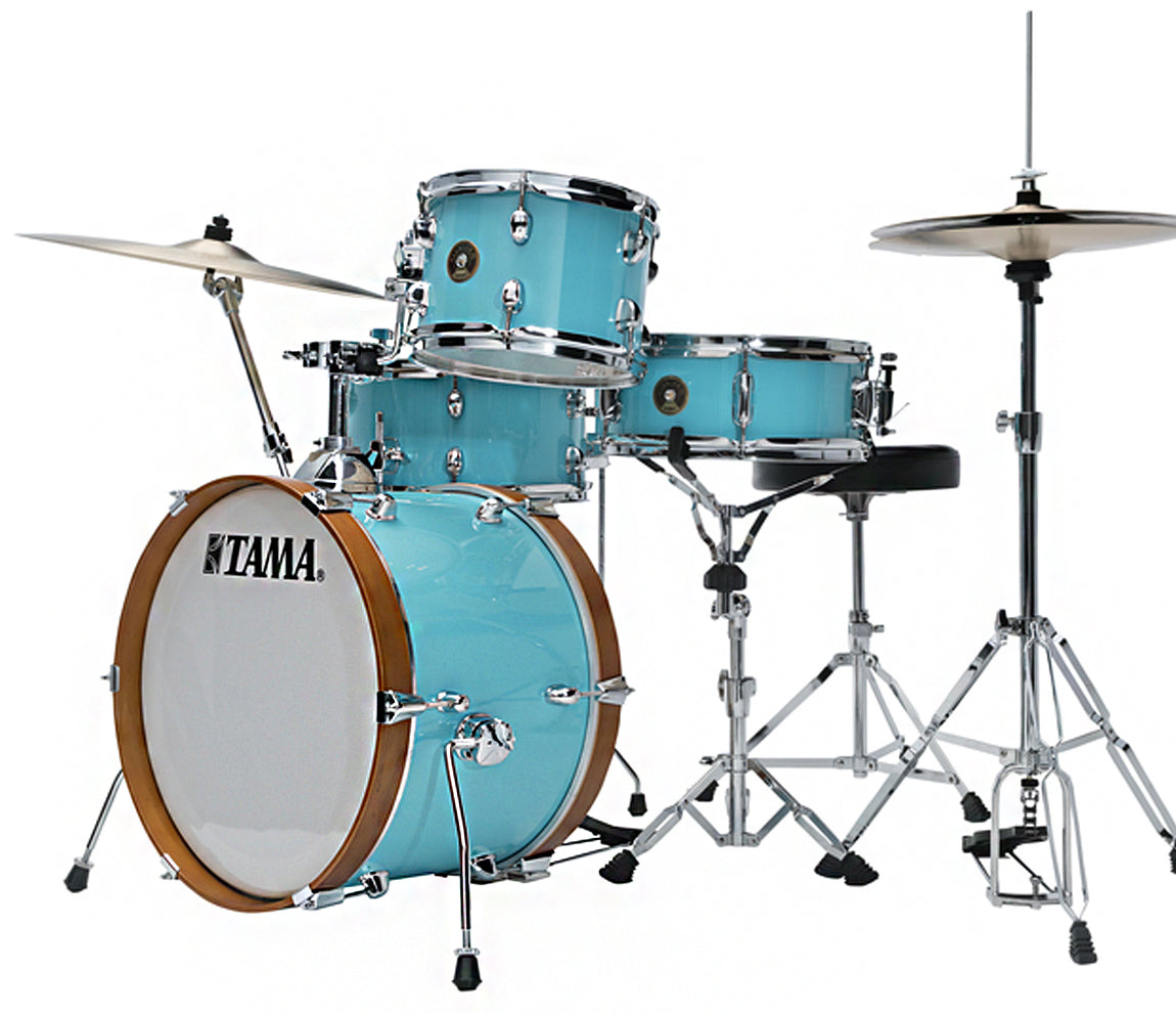 TAMA Compact Club Jam 18" 4-piece Shell Pack in Aqua Blue