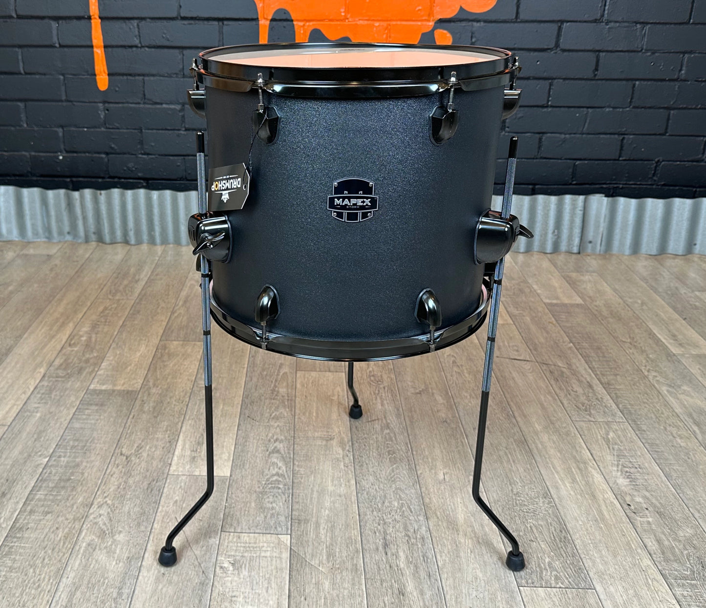 Ex Demo 14" x 12" Mapex Storm Floor Tom in Black
