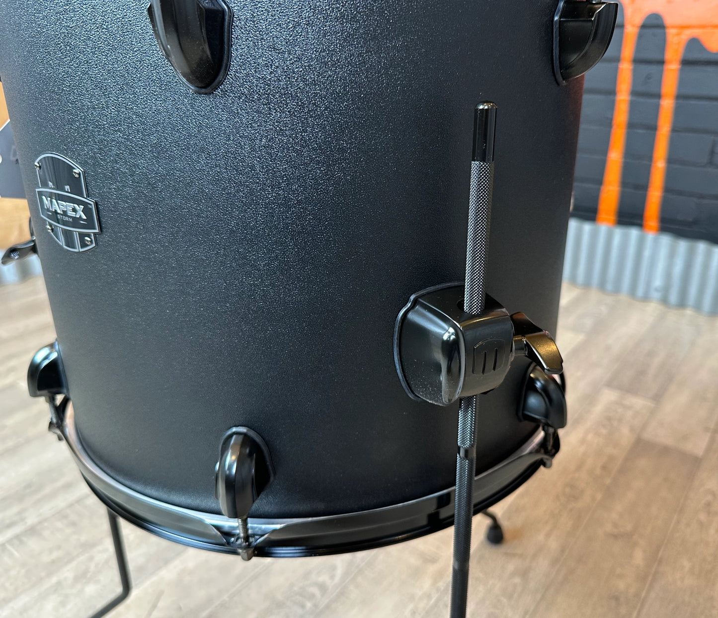 Ex Demo 14" x 12" Mapex Storm Floor Tom in Black