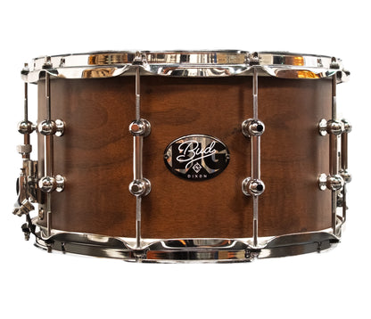 Ex Demo Dixon Artisan Gregg Bissonette Signature Walnut/Maple 14" x 8" Snare Drum