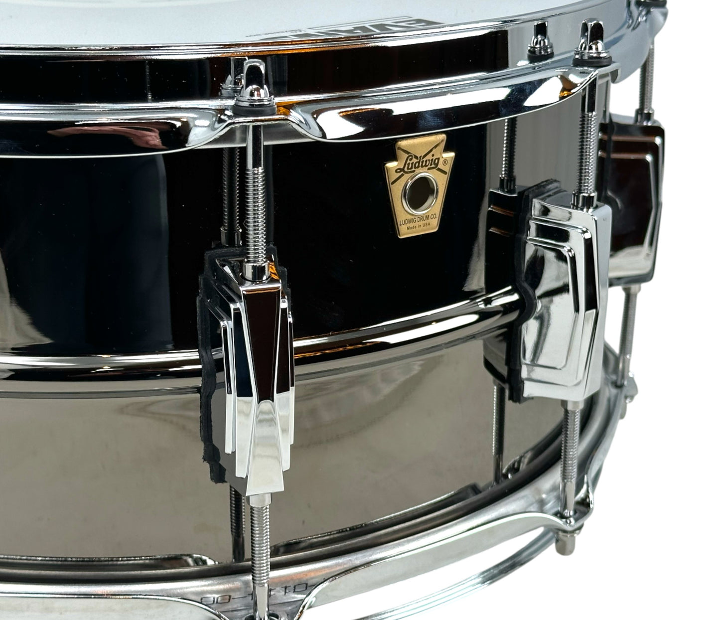 Ex Demo Ludwig 14" x 6.5" Black Beauty Snare Drum