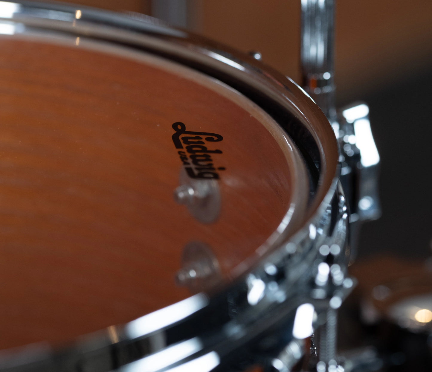 Ex Demo Ludwig Classic Oak 20" 3-Piece Downbeat Shell Pack in Tennessee Whiskey