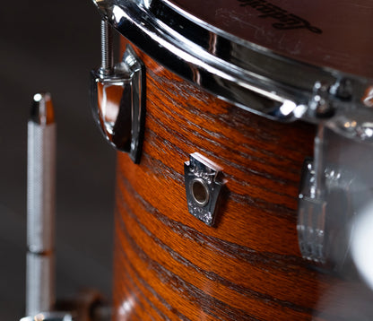 Ex Demo Ludwig Classic Oak 20" 3-Piece Downbeat Shell Pack in Tennessee Whiskey