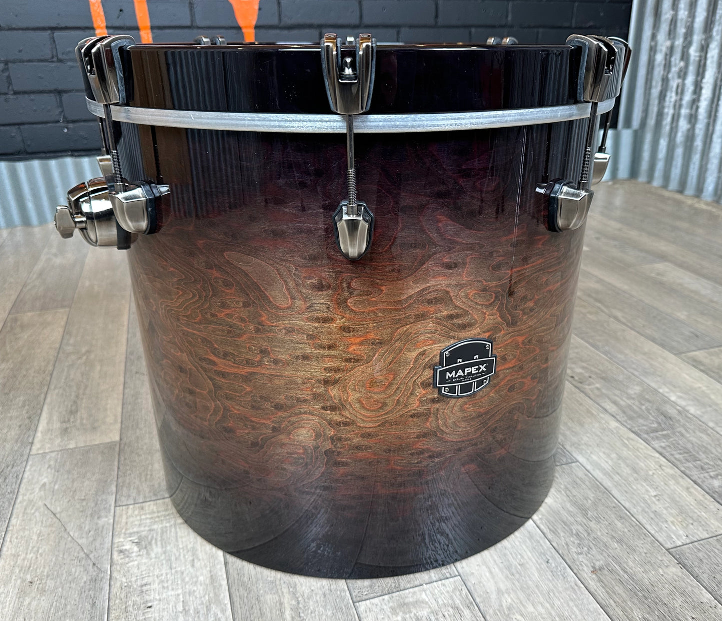 Ex Demo Mapex Saturn Evo 18" x 16" Gong Drum in Exotic Night Forest