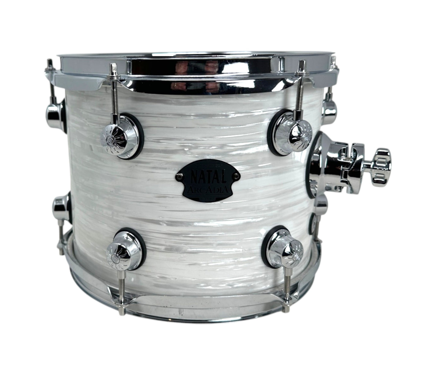 Ex Display 10" Tom Natal Arcadia In White Swirl