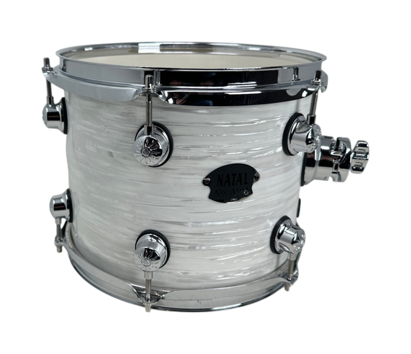 Ex Display 10" Tom Natal Arcadia In White Swirl