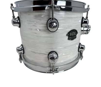 Ex Display 10" Tom Natal Arcadia In White Swirl