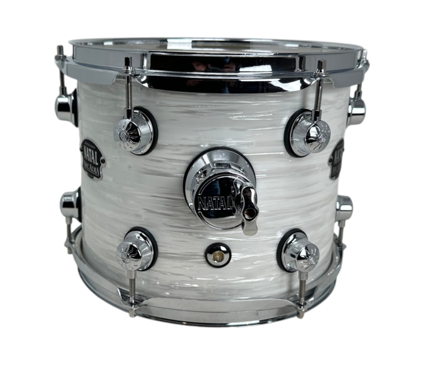 Ex Display 10" Tom Natal Arcadia In White Swirl