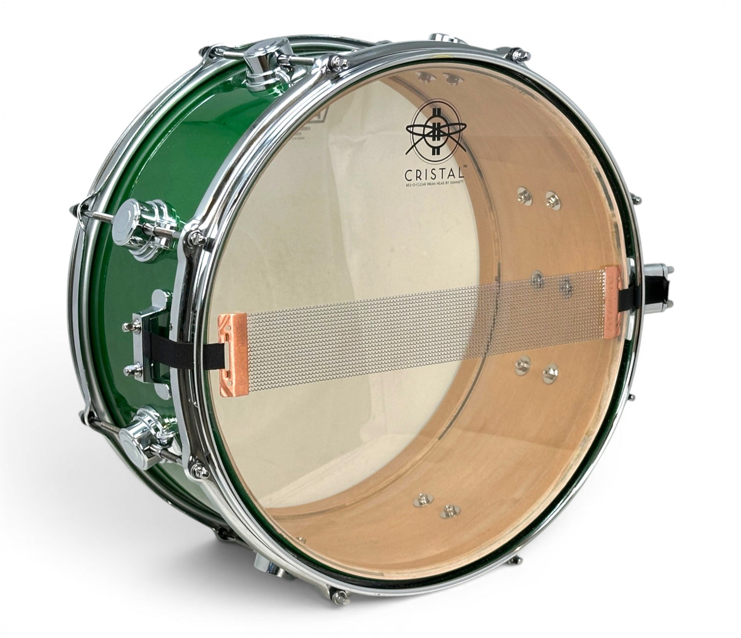 Ex Hire George Way 14" x 7" Snare Drum in Elbaite Green