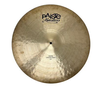 Ex Hire Paiste Masters 20" Dark Crash Ride
