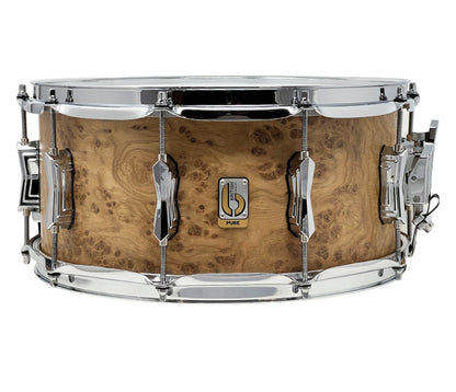British Drum Co. PURE ULTRA 14" x 6.5" Pippy Oak Snare Drum