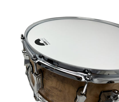 British Drum Co. PURE ULTRA 14" x 6.5" Pippy Oak Snare Drum