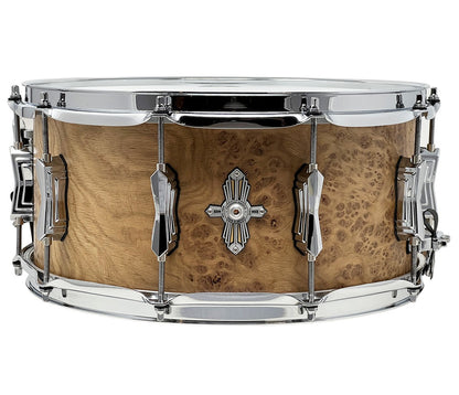 British Drum Co. PURE ULTRA 14" x 6.5" Pippy Oak Snare Drum