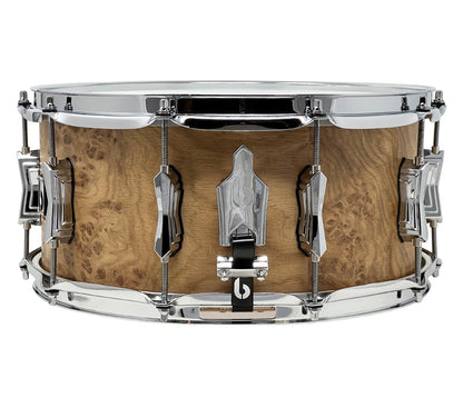 British Drum Co. PURE ULTRA 14" x 6.5" Pippy Oak Snare Drum