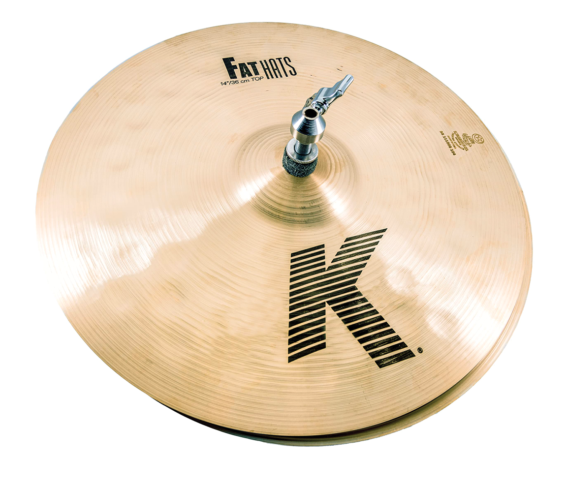 ZILDJIAN 14" K CUSTOM FAT HI HATS