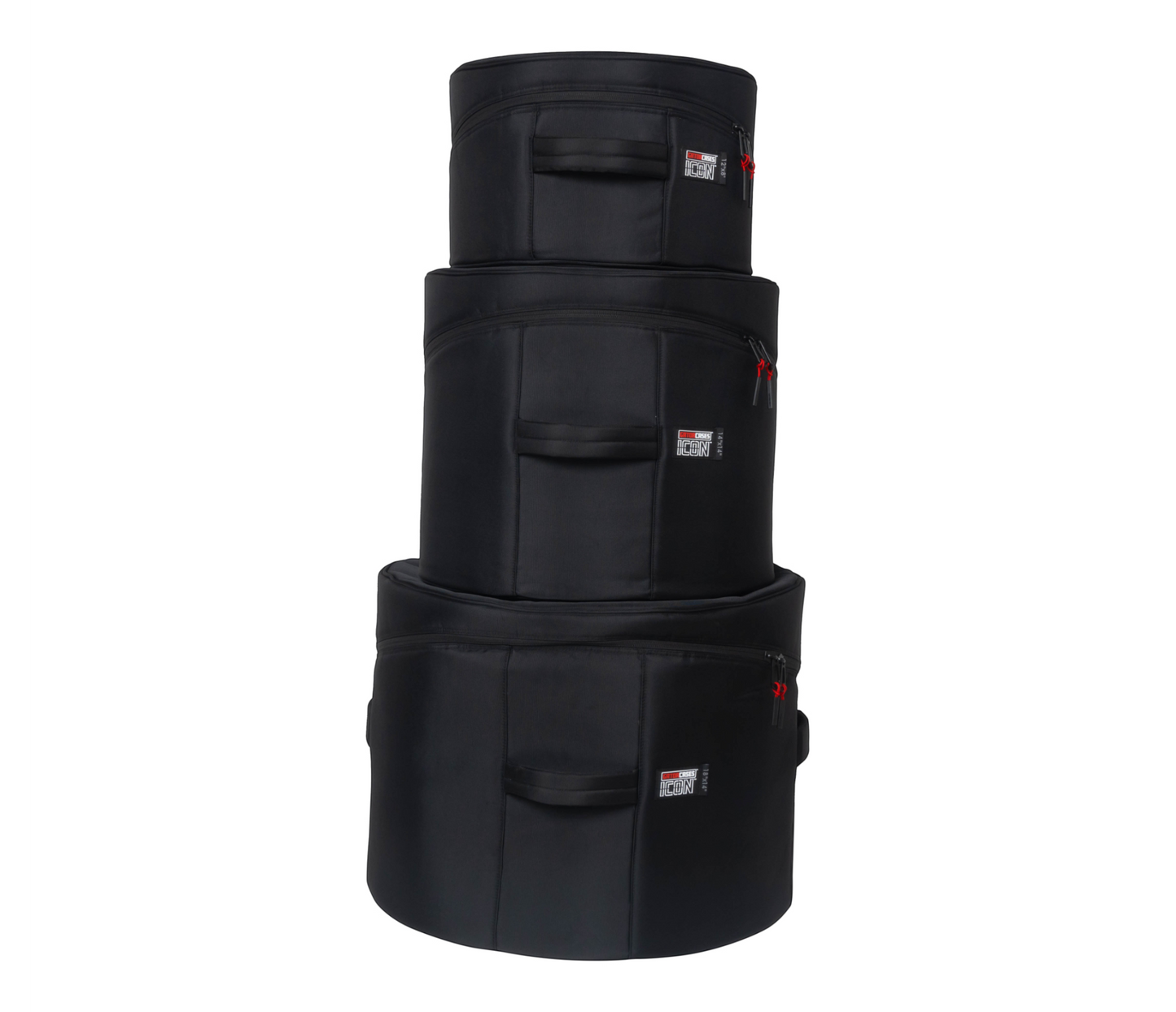 Gator Icon Series Bop Drum Bag Set 18BD/12TT/14FT
