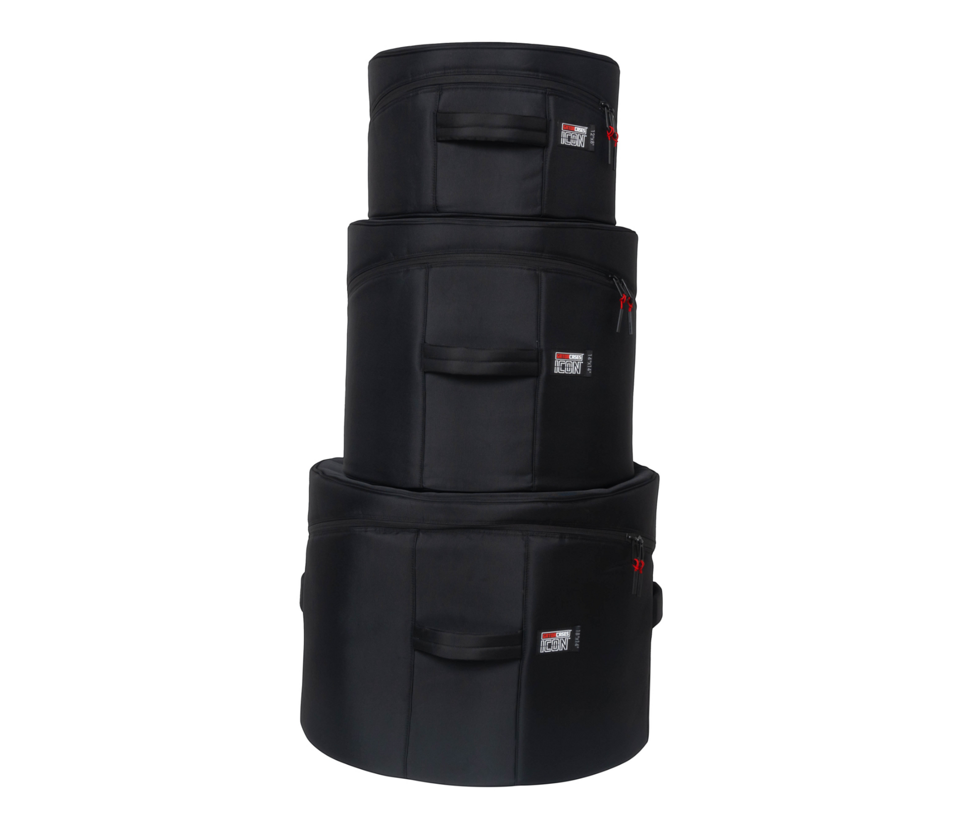 Gator Icon Series Bop Drum Bag Set 18BD/12TT/14FT