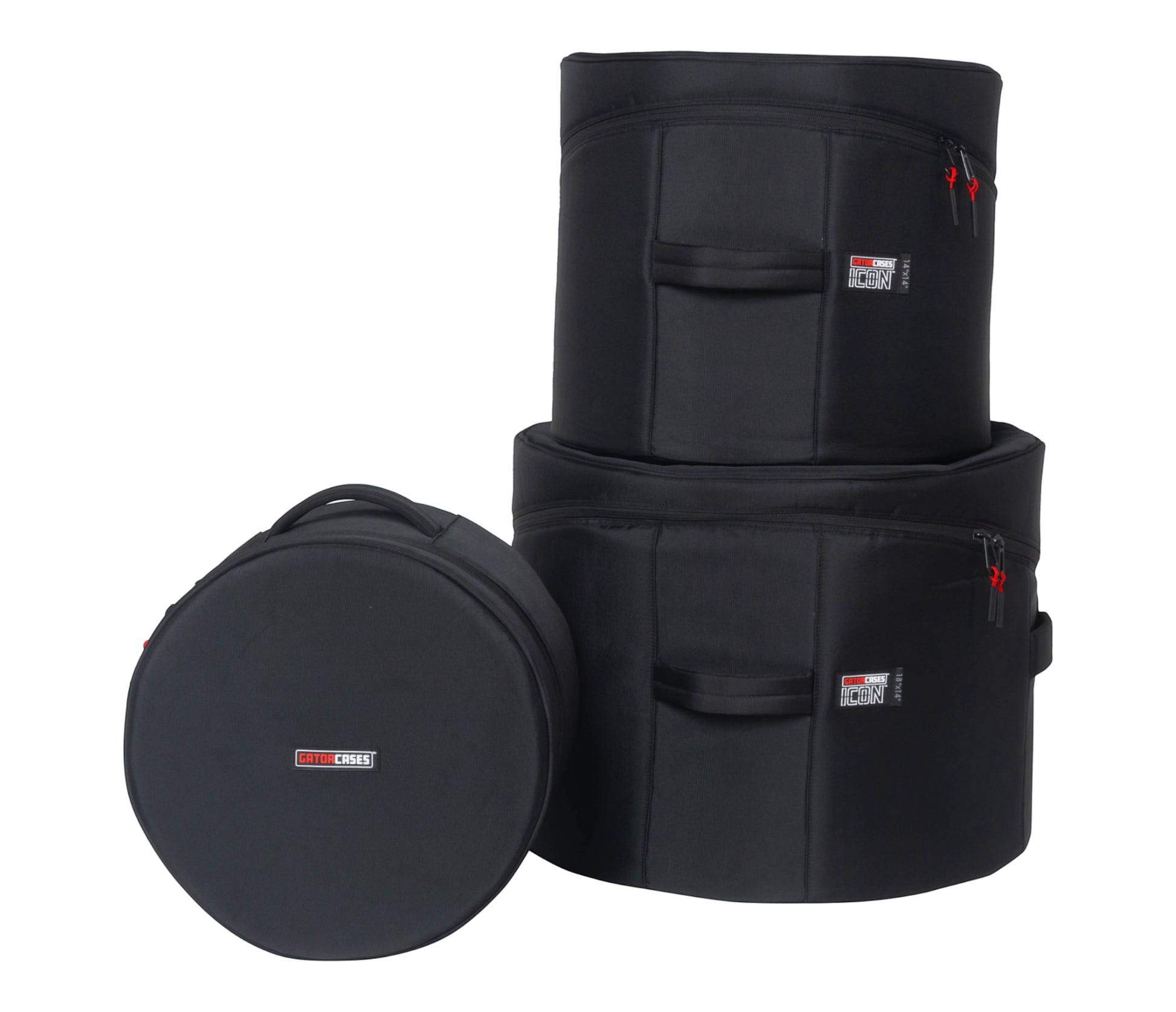 Gator Icon Series Bop Drum Bag Set 18BD/12TT/14FT