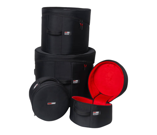 Gator Icon Series Rock Drum Bag Set 22BD/10TT/12TT/16FT