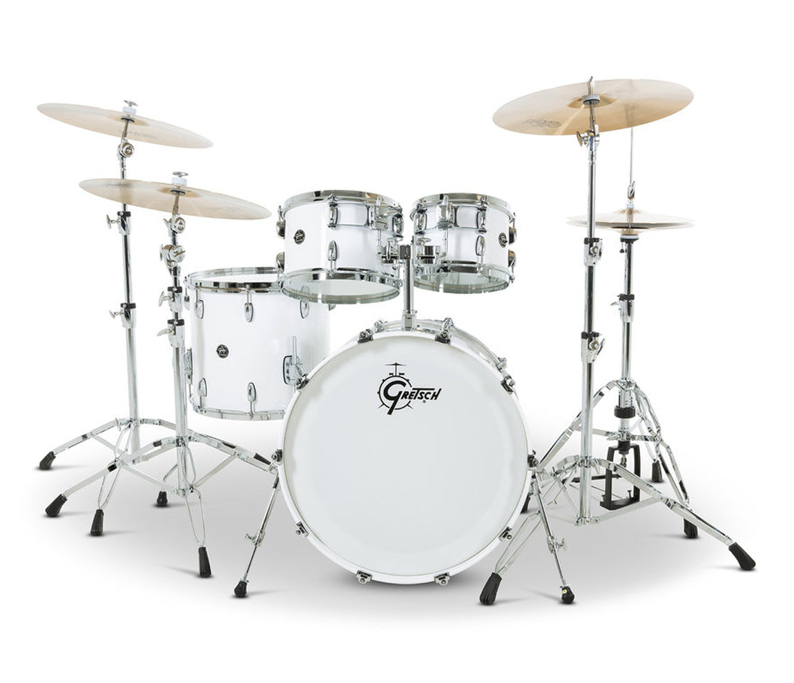 Gretsch Renown Maple 22" 4pc Shell Pack in Piano White