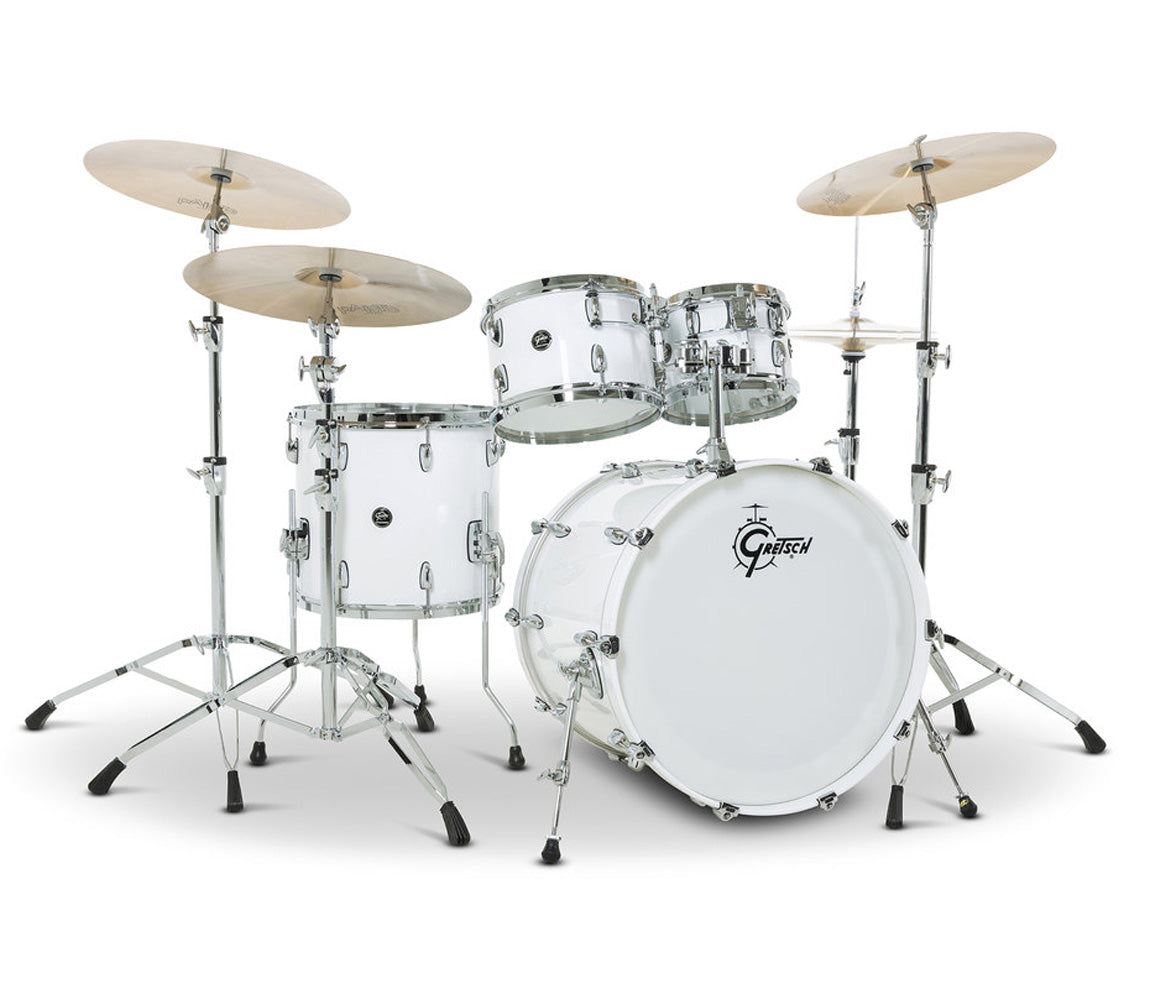 Gretsch Renown Maple 22" 4pc Shell Pack in Piano White