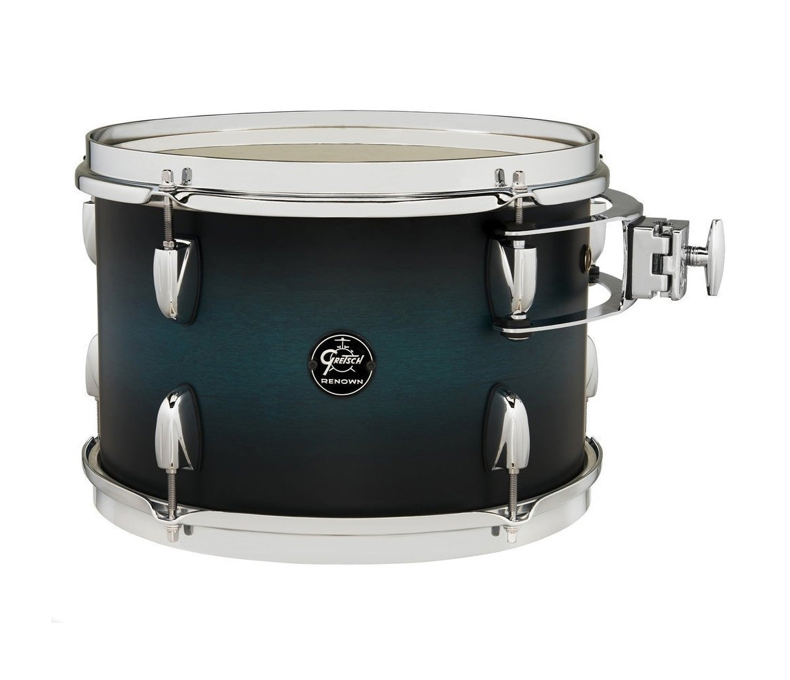 Gretsch Renown Maple 12" x 8" Tom in Satin Antique Blue Burst 