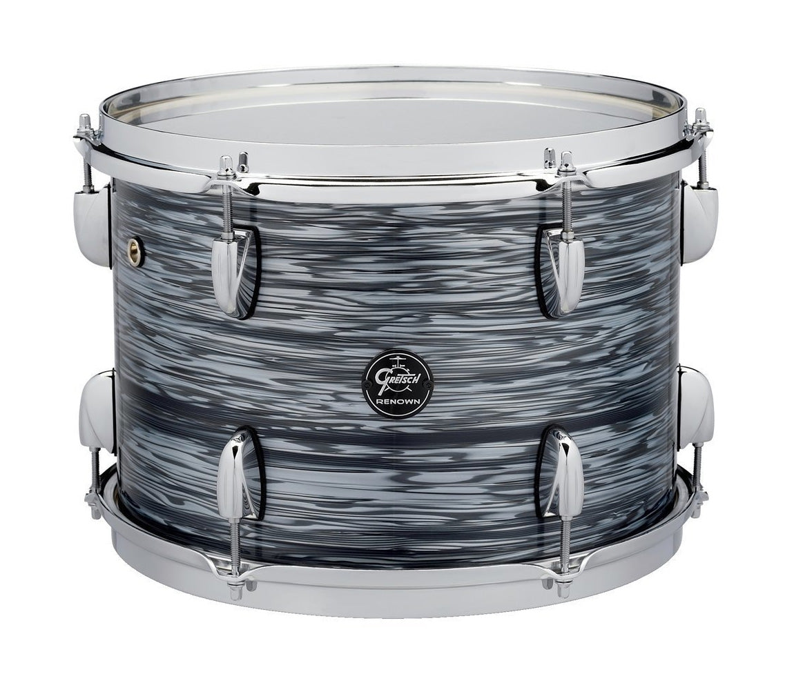 Gretsch Renown Maple 13" x 9" Tom in Silver Oyster Pearl