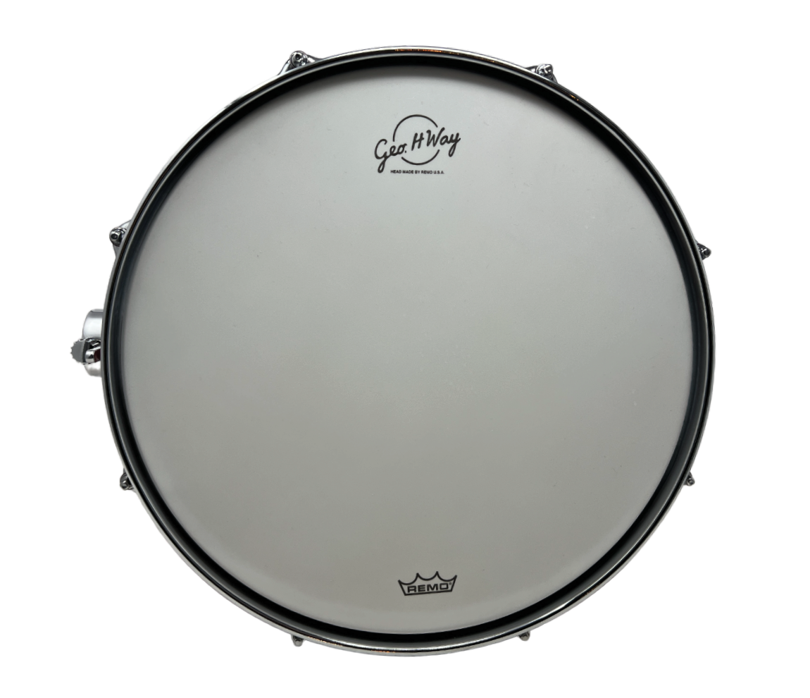 George Way 14" x 6" Aristocrat Snare Drum with Tube Lugs in Hot Red 