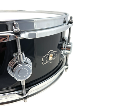 George Way 14" x 5.5" Aristocrat Studio Snare Drum in Black Gloss Lacquer