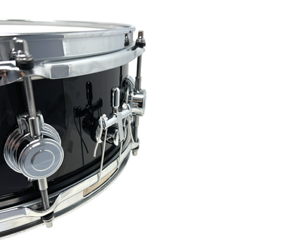 George Way 14" x 5.5" Aristocrat Studio Snare Drum in Black Gloss Lacquer