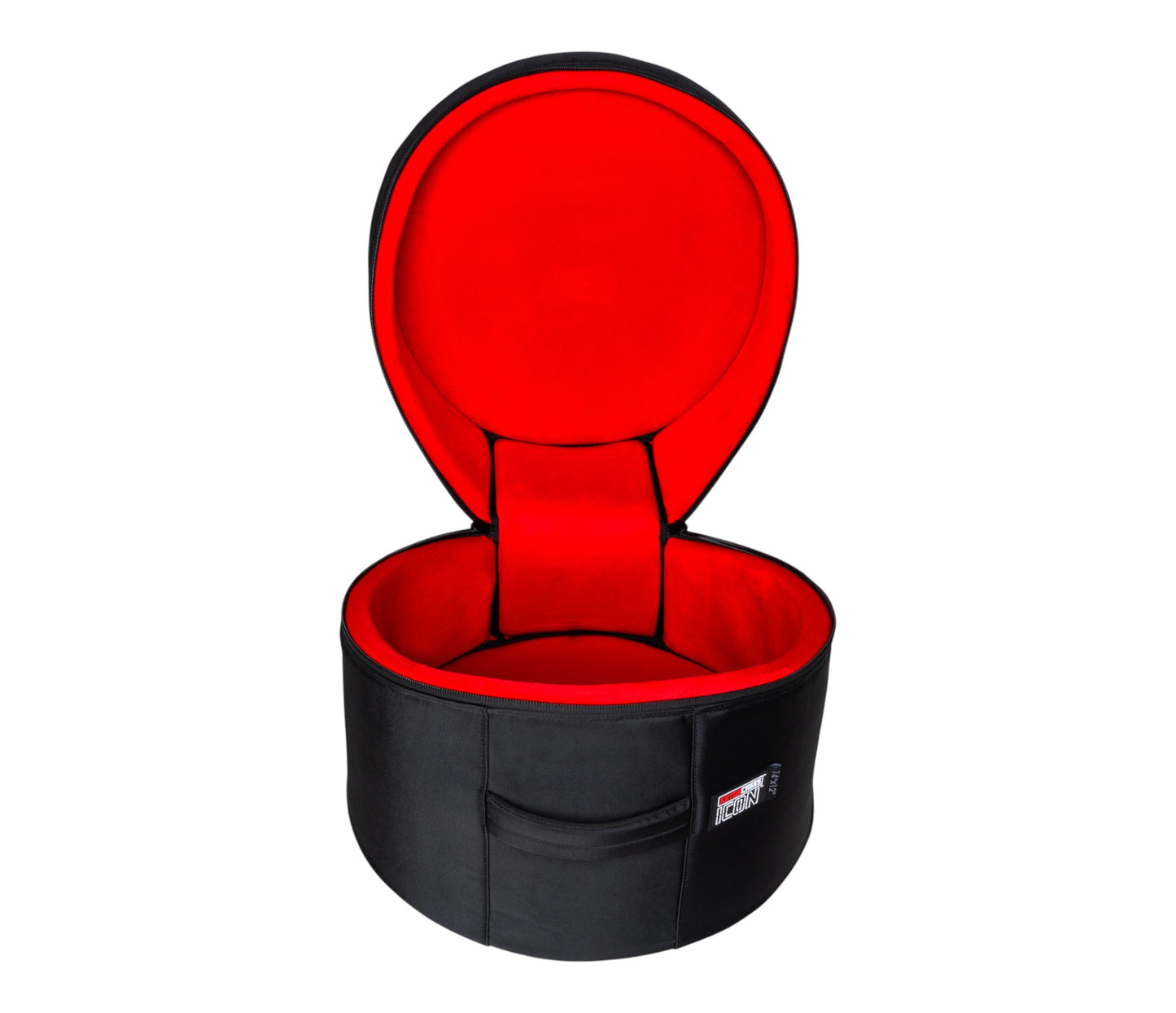Gator Icon Floor Tom Bag 14" x 12" open case red lining