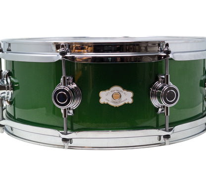 George Way Aristocrat 14" x 5.5" Snare Drum in Elbaite Green
