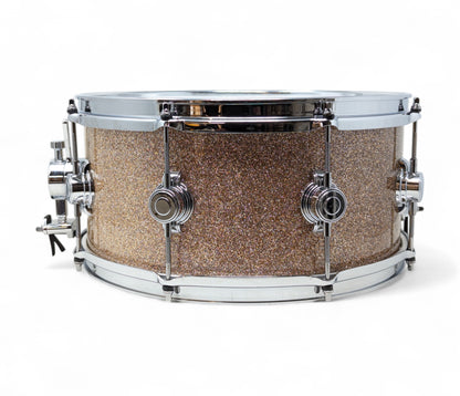 George Way Aristocrat 14" x 7" Snare Drum in Champagne Sparkle