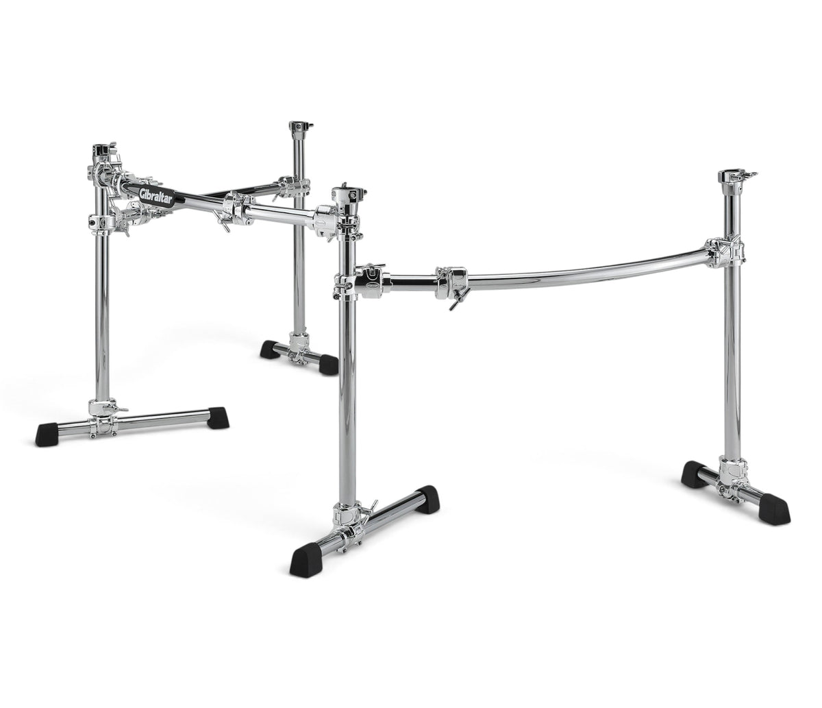 Gibraltar Chrome Series II three-sided drum rack