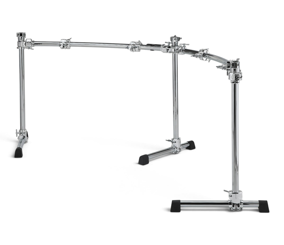 Gibraltar Chrome Series II double bass drum rack