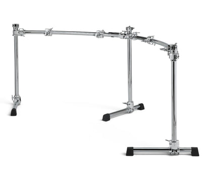 Gibraltar Chrome Series II double bass drum rack