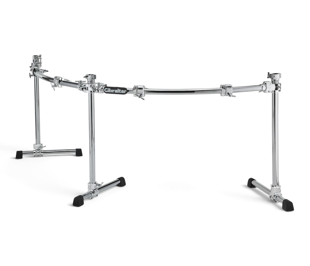 Gibraltar Chrome Series II double bass drum rack, additional product view 4