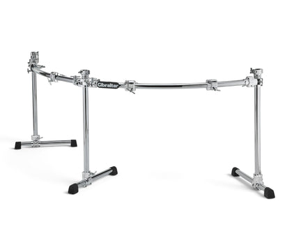 Gibraltar Chrome Series II double bass drum rack, additional product view 4