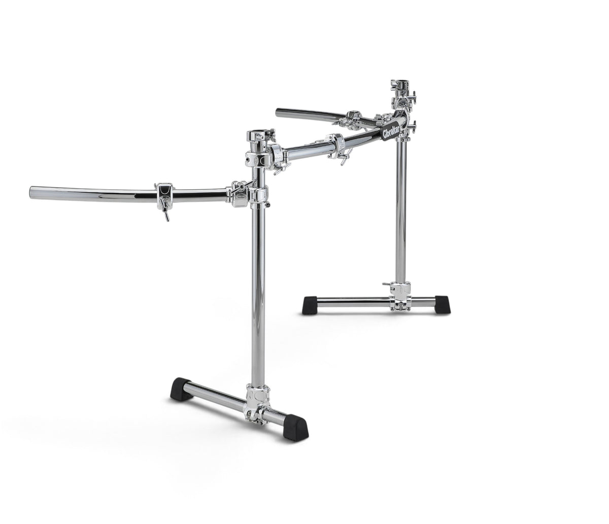 Gibraltar Chrome Series II drum rack with curved wing extensions, additional product view 10