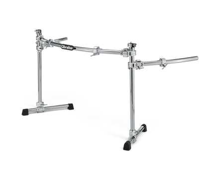 Gibraltar Chrome Series II drum rack with curved wing extensions, additional product view 2