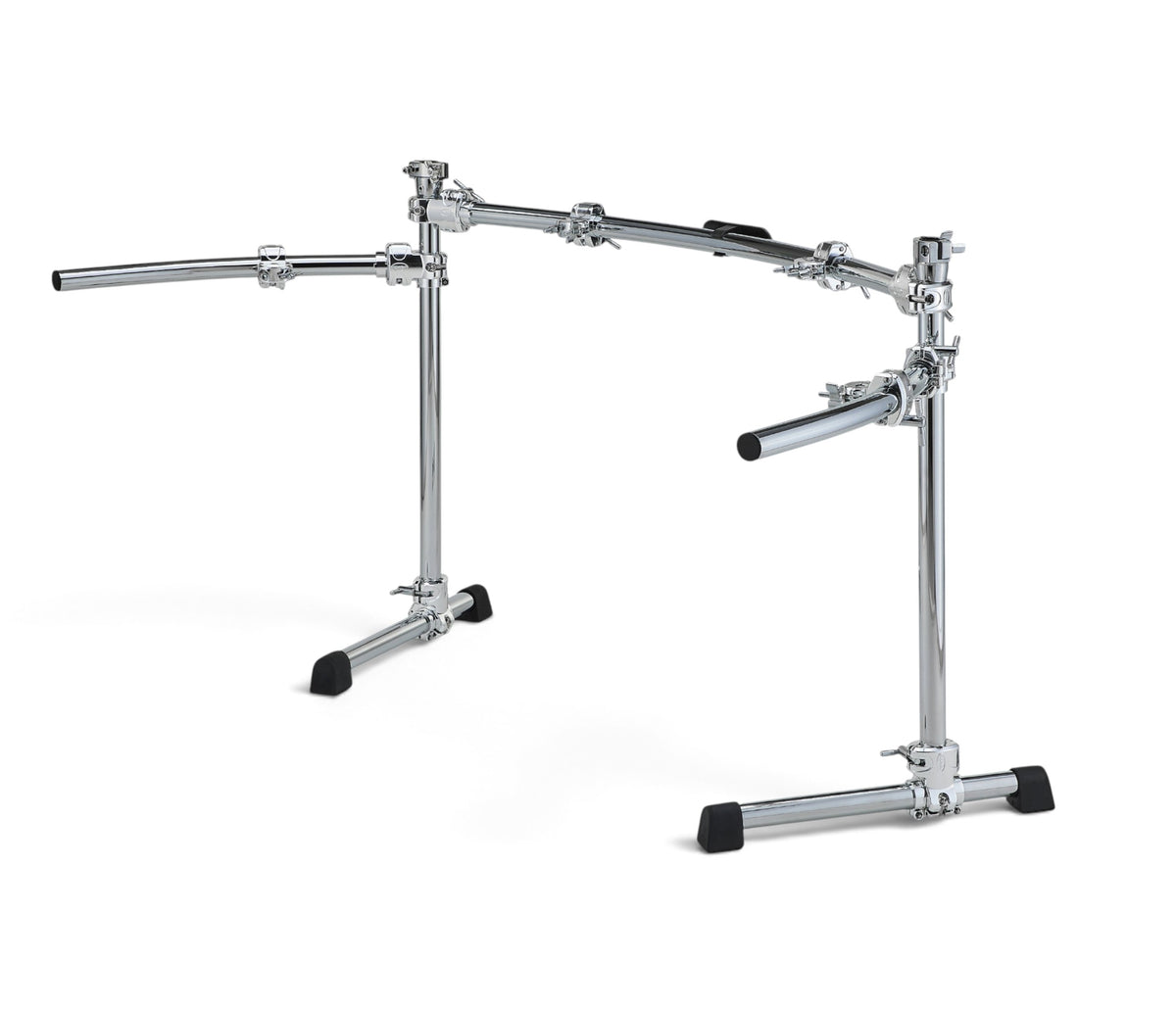 Gibraltar Chrome Series II drum rack with curved wing extensions, additional product view 4