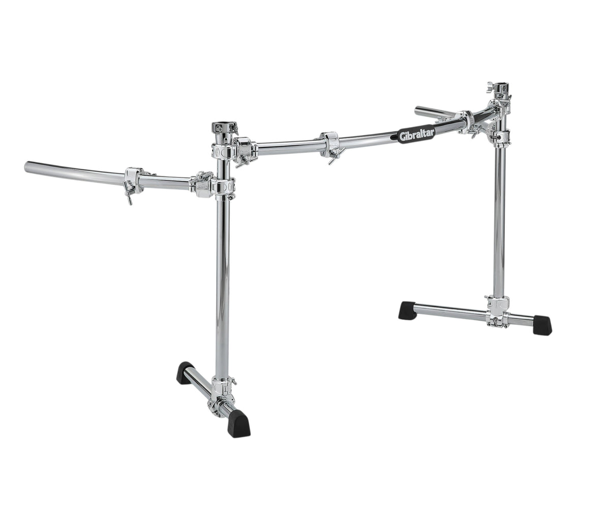 Gibraltar Chrome Series II drum rack with curved wing extensions, additional product view 9