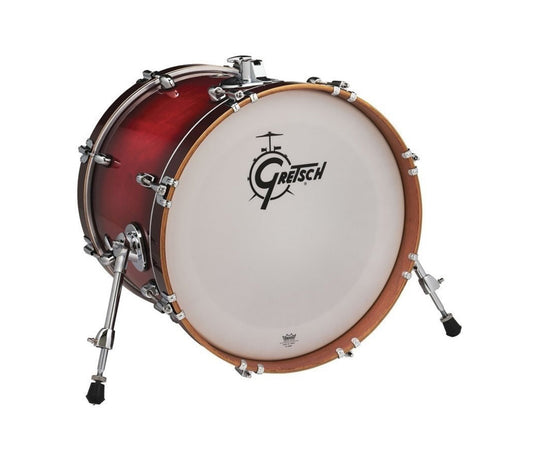 Gretsch Catalina Club Rock 24" x 14" Bass Drum in Gloss Crimson Burst