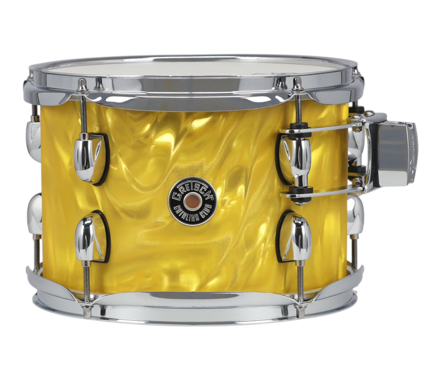 Gretsch Catalina Club 10" x 7" Tom in Yellow Satin Flame